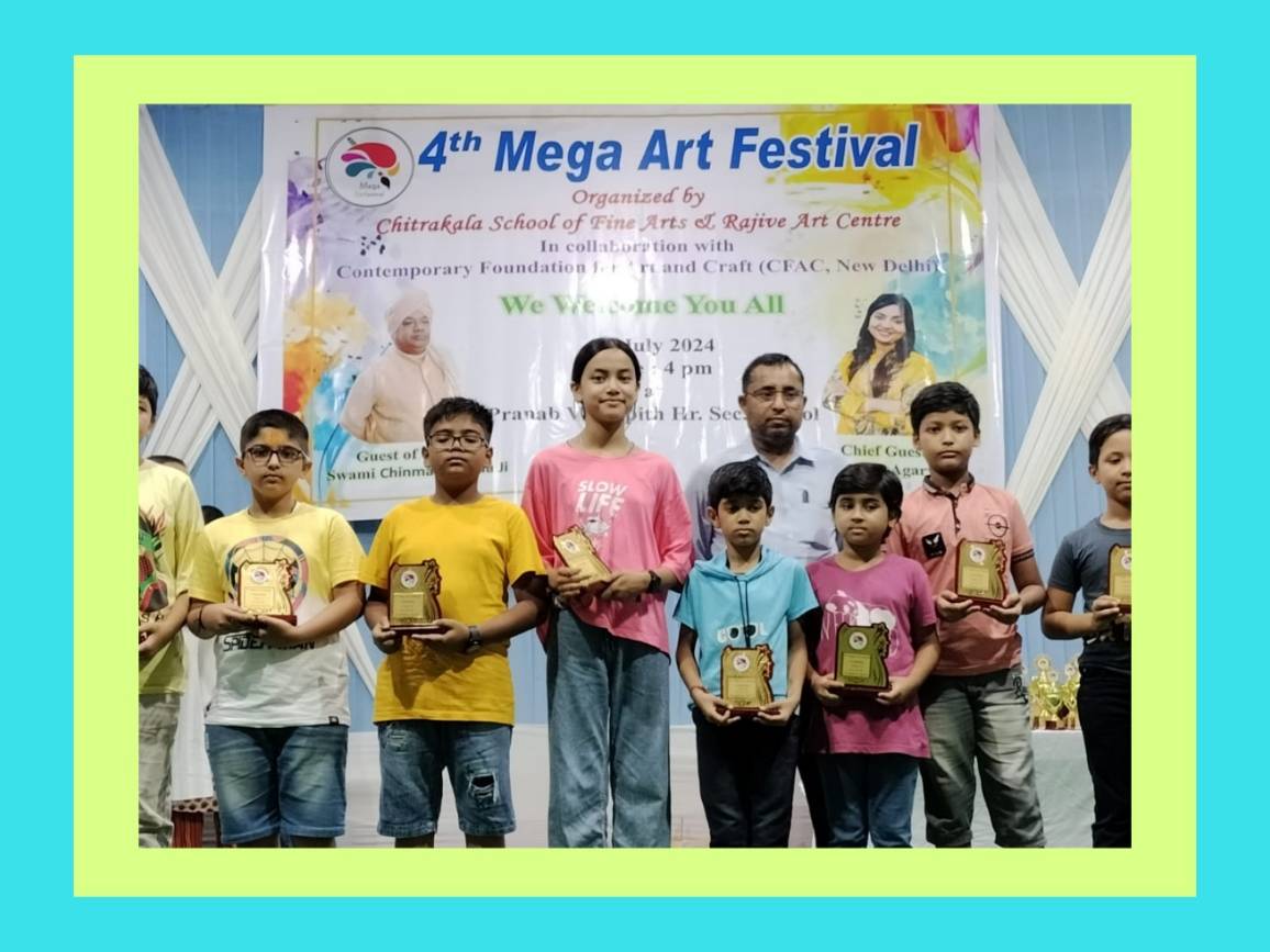 CFAC Award Ceremony, 4th Mega Art Festival, Dimapur, Nagaland – Young talents shining on stage